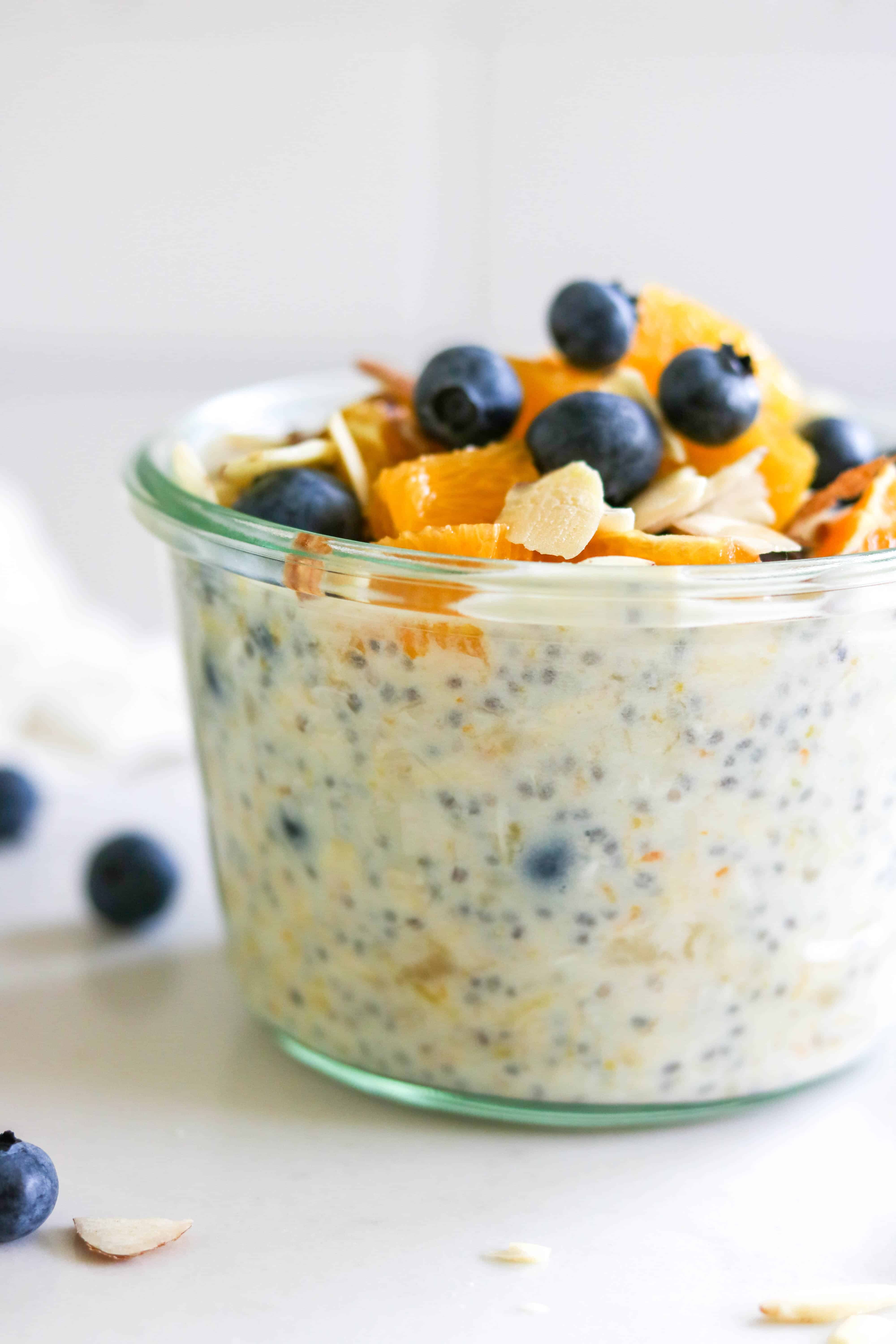 Blueberry Orange Overnight Oats