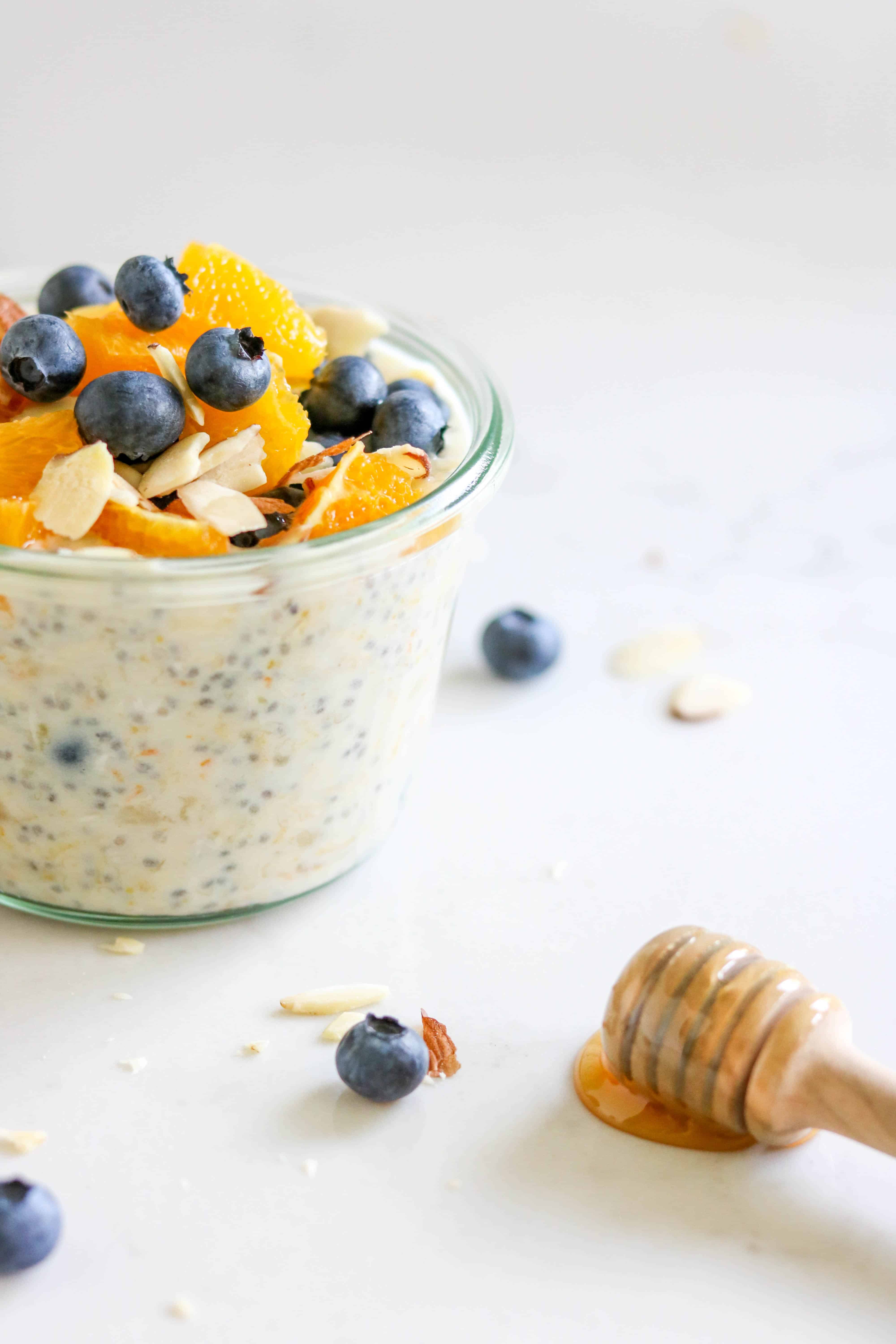 Blueberry Orange Overnight Oats