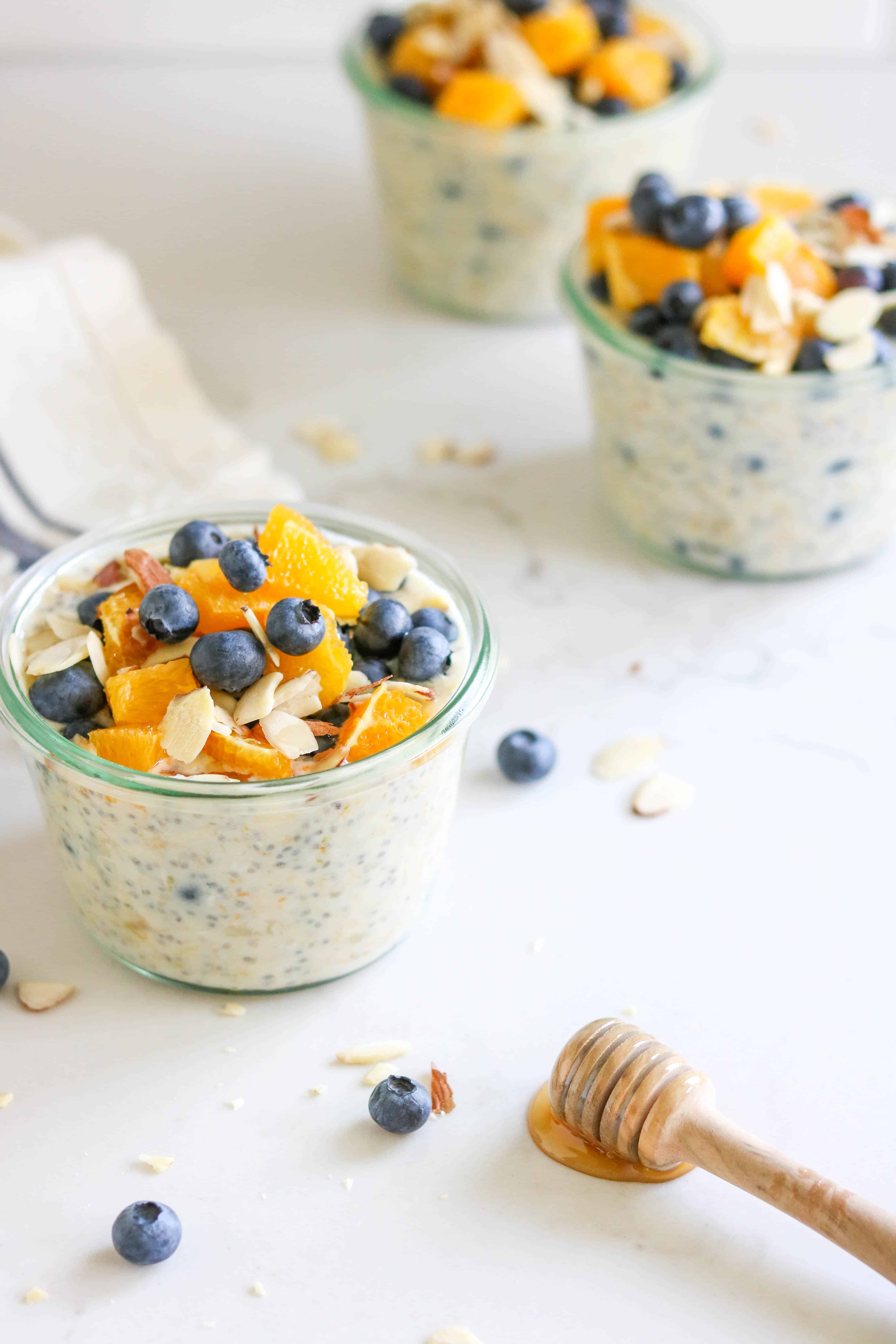 Blueberry Orange Overnight Oats