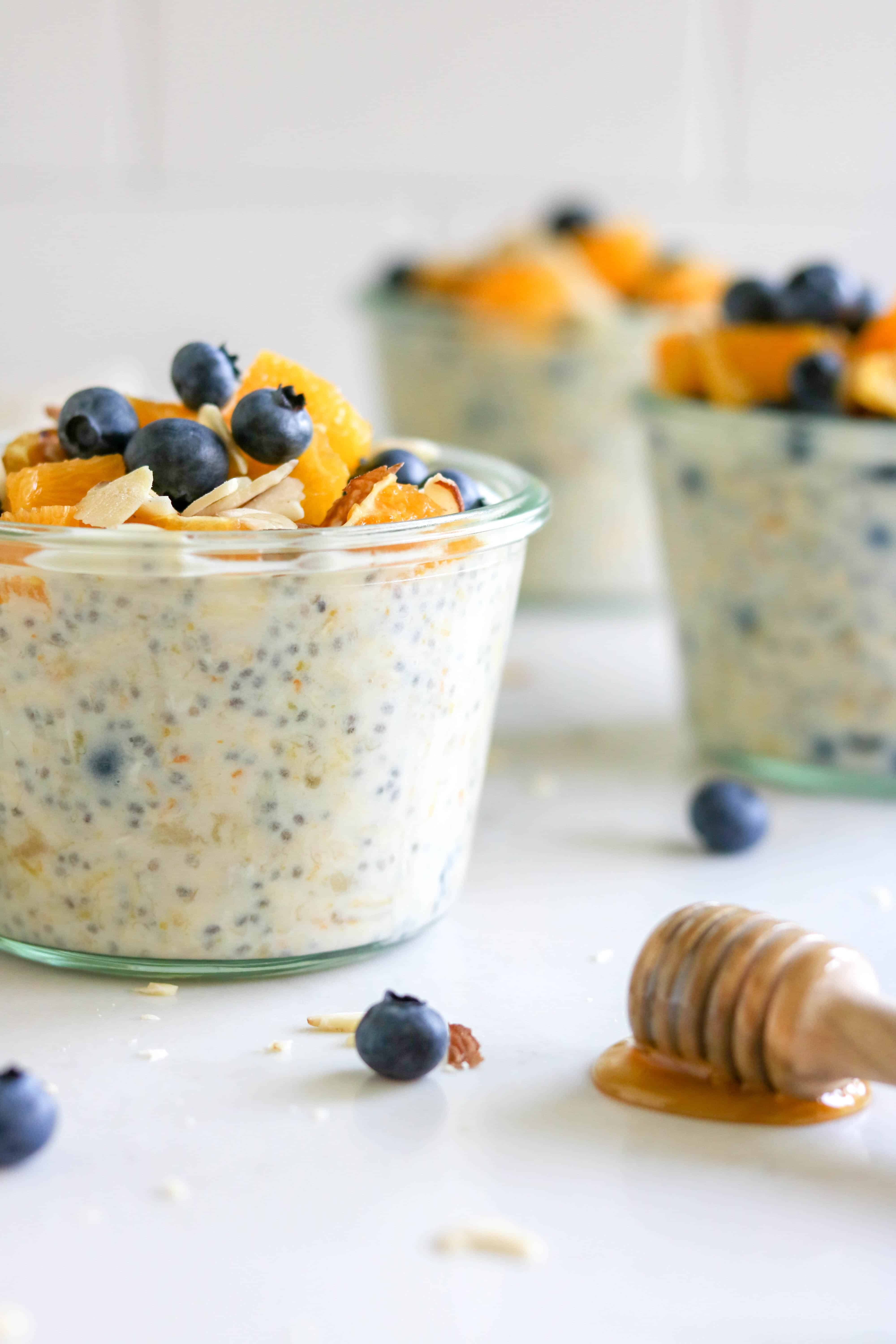 Blueberry Orange Overnight Oats