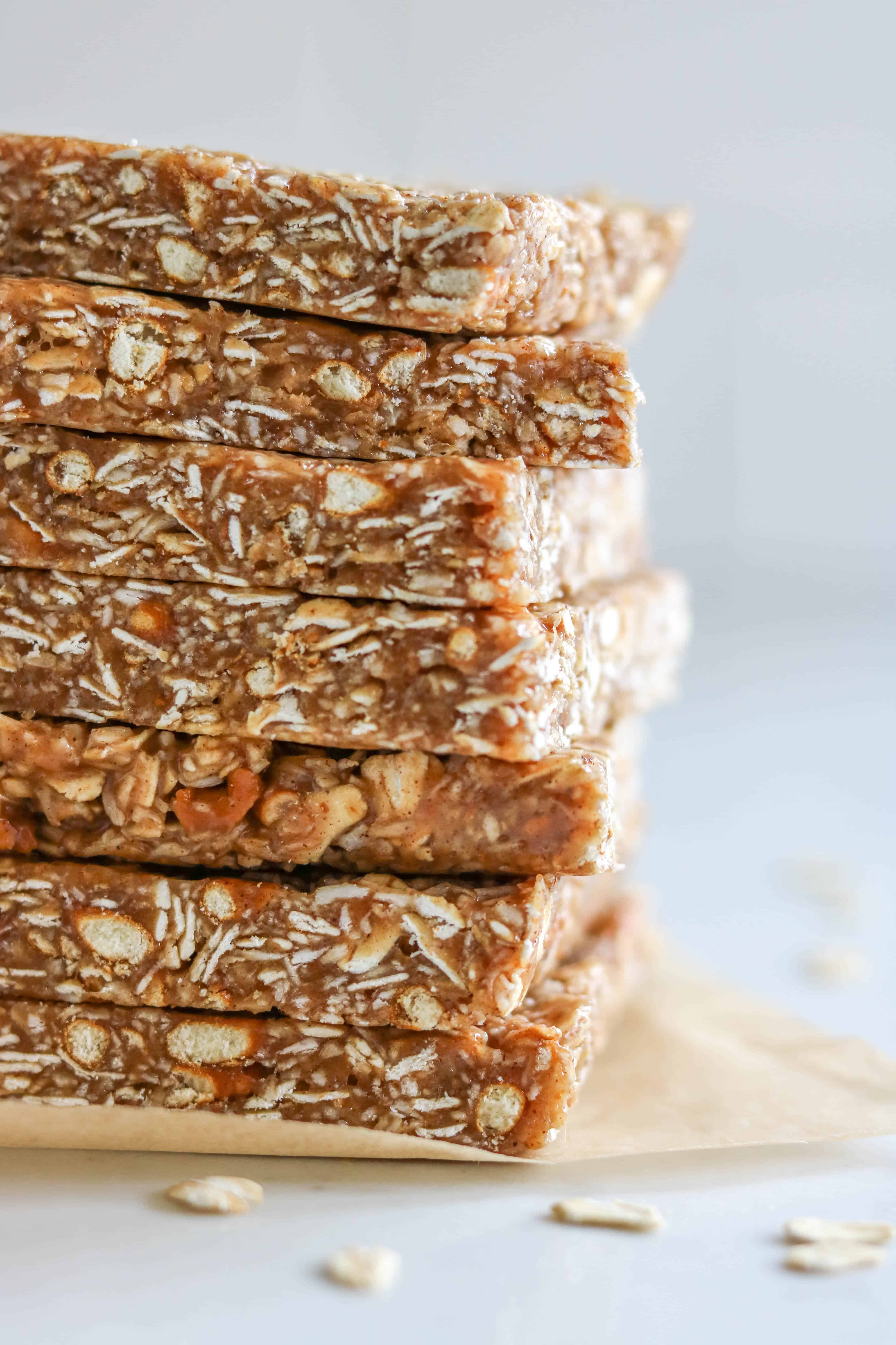 No Bake Cinnamon Crunch Bars