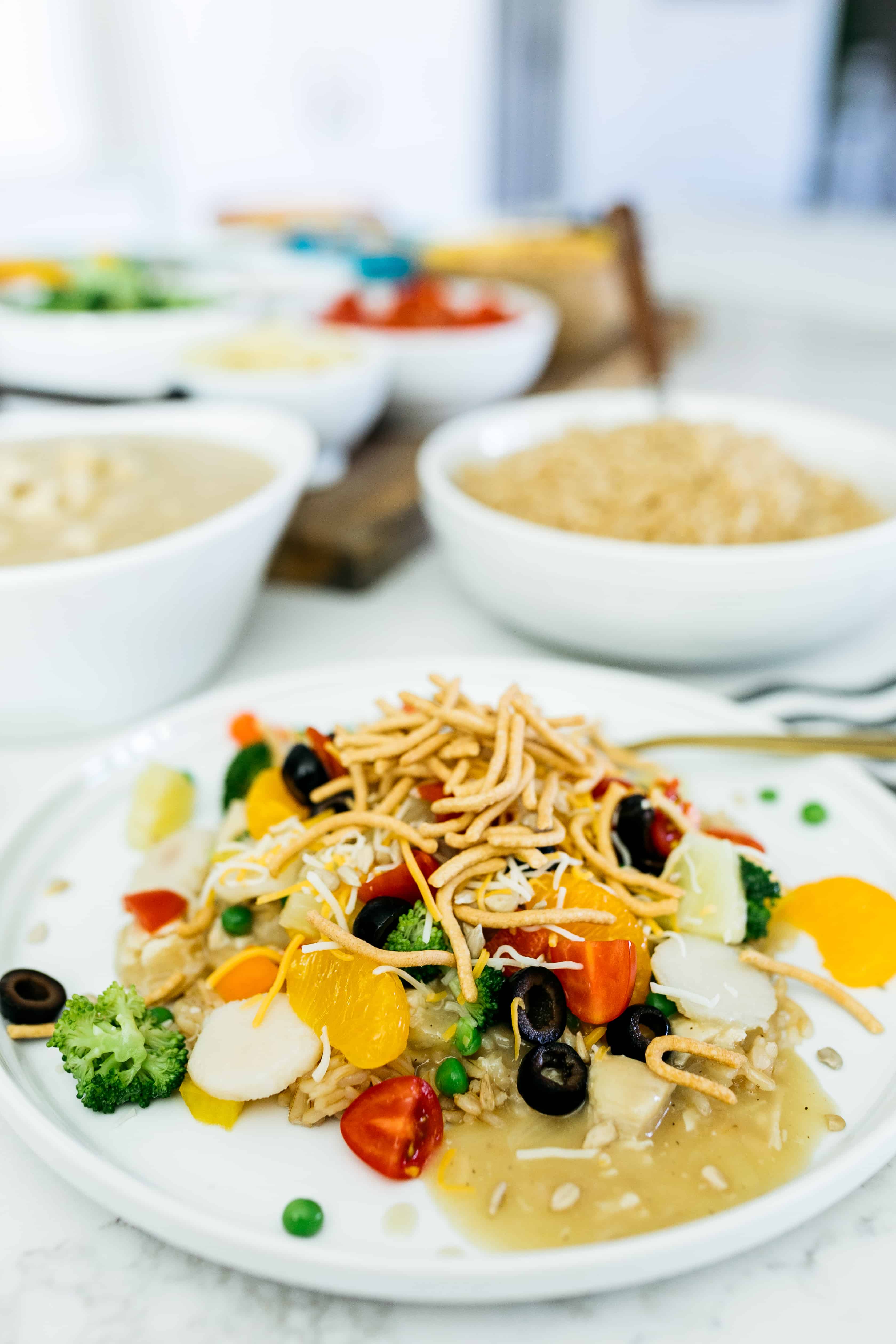 Healthy Hawaiian Haystacks