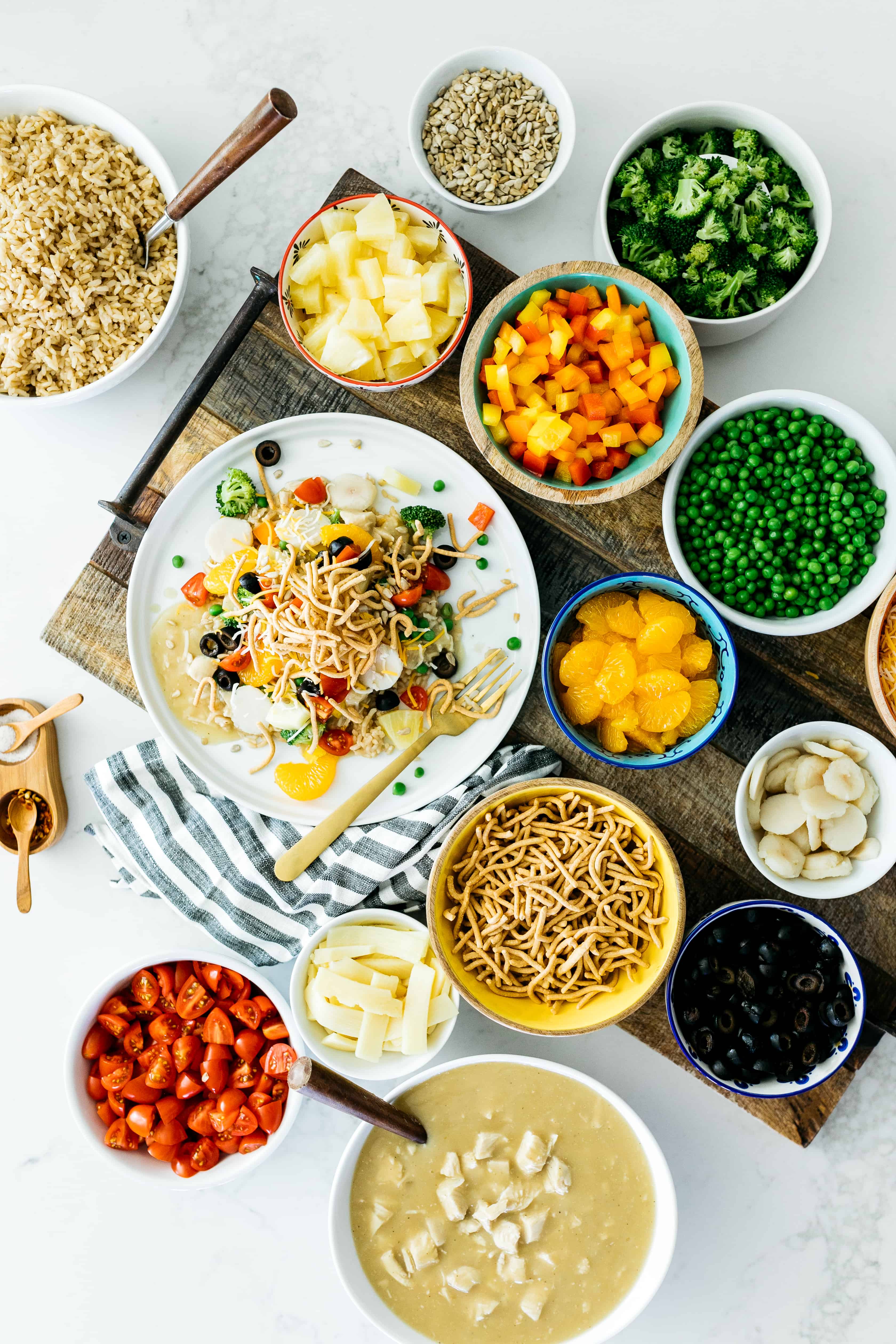 Healthy Hawaiian Haystacks