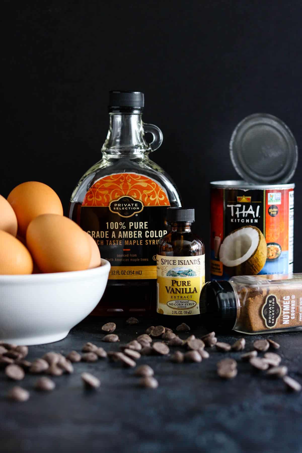 Dark Chocolate Pot de Crème- private selection ingredients
