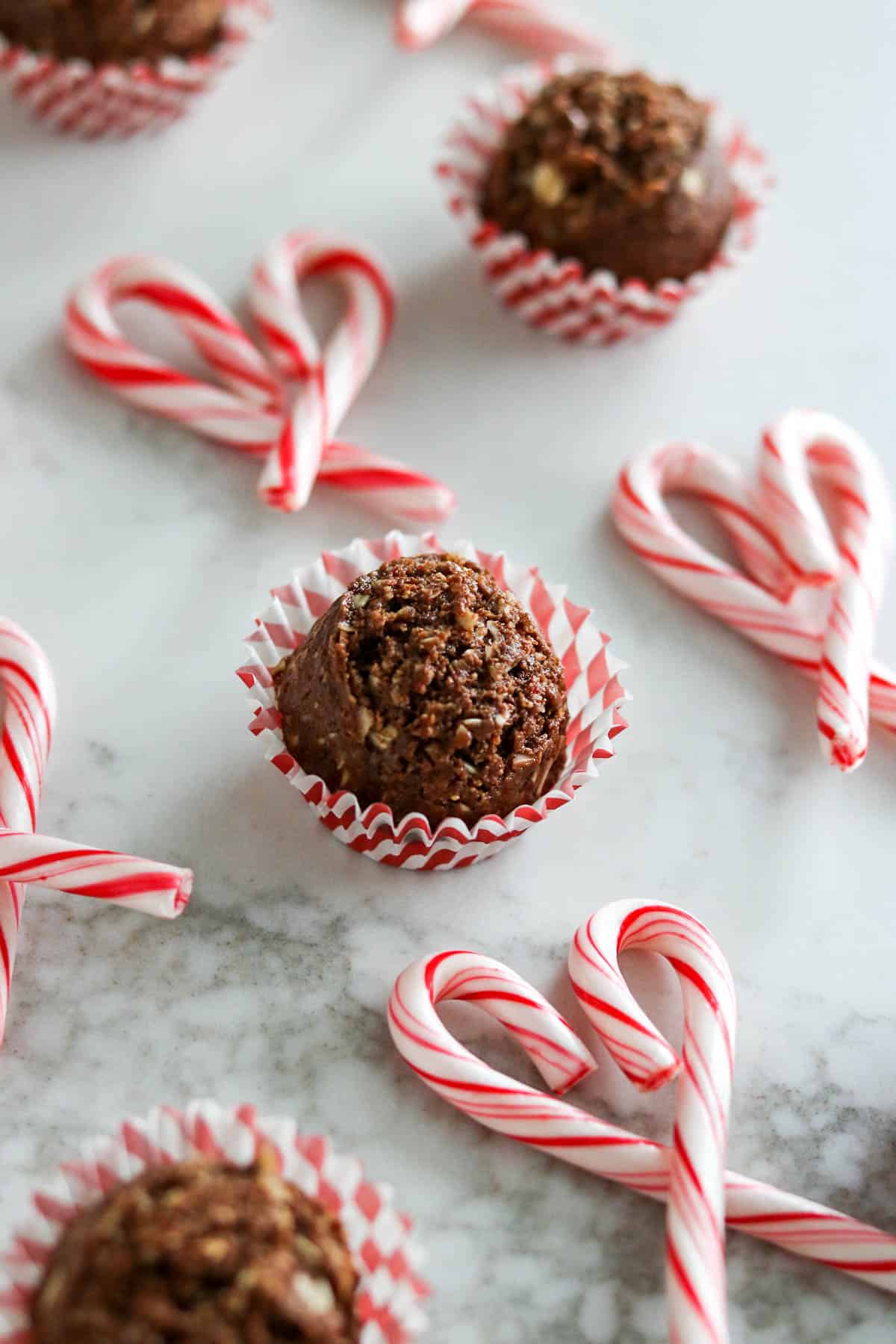 Raw Peppermint Candy Canes