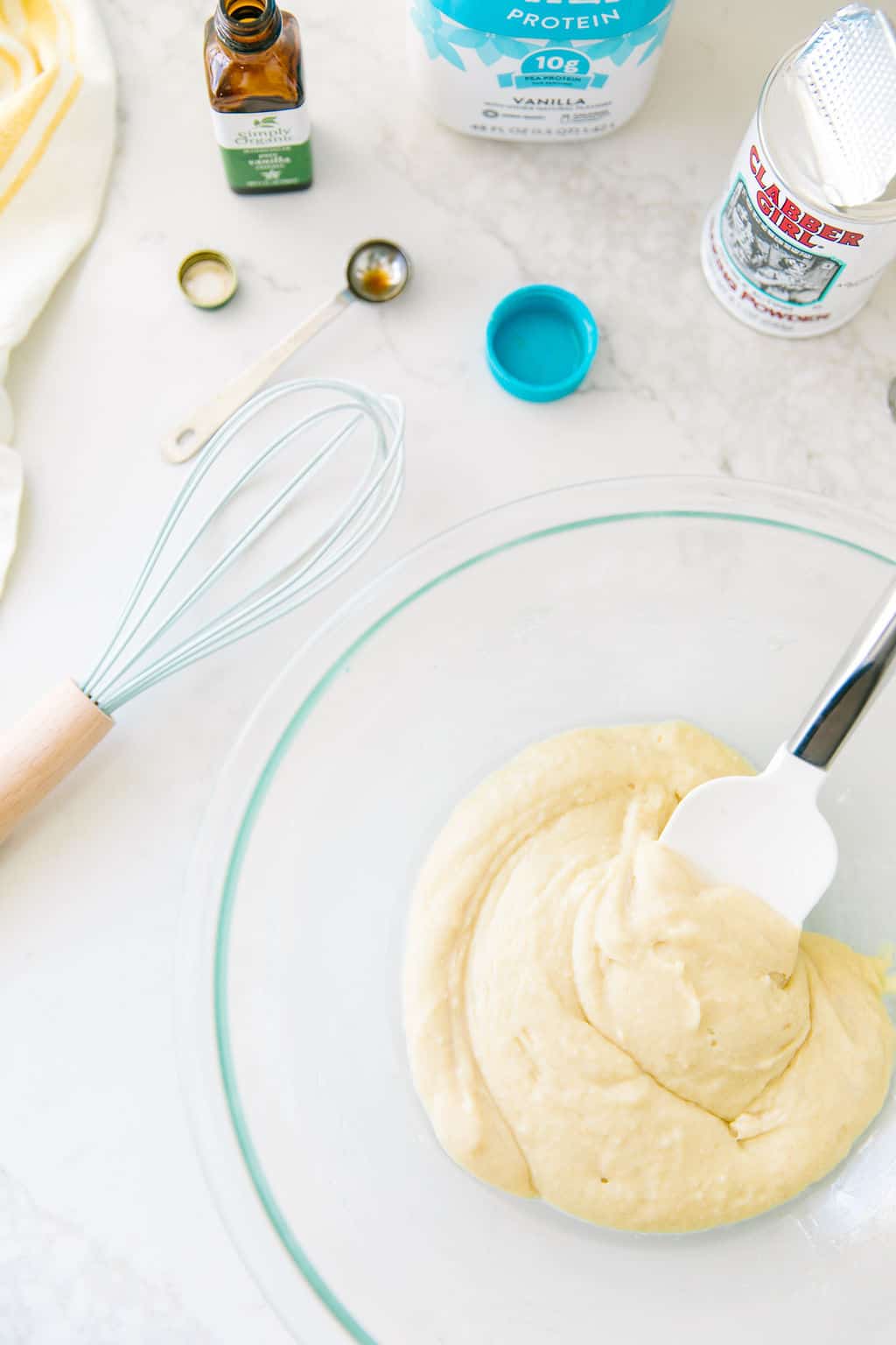 Baked Vegan Cake Donuts batter