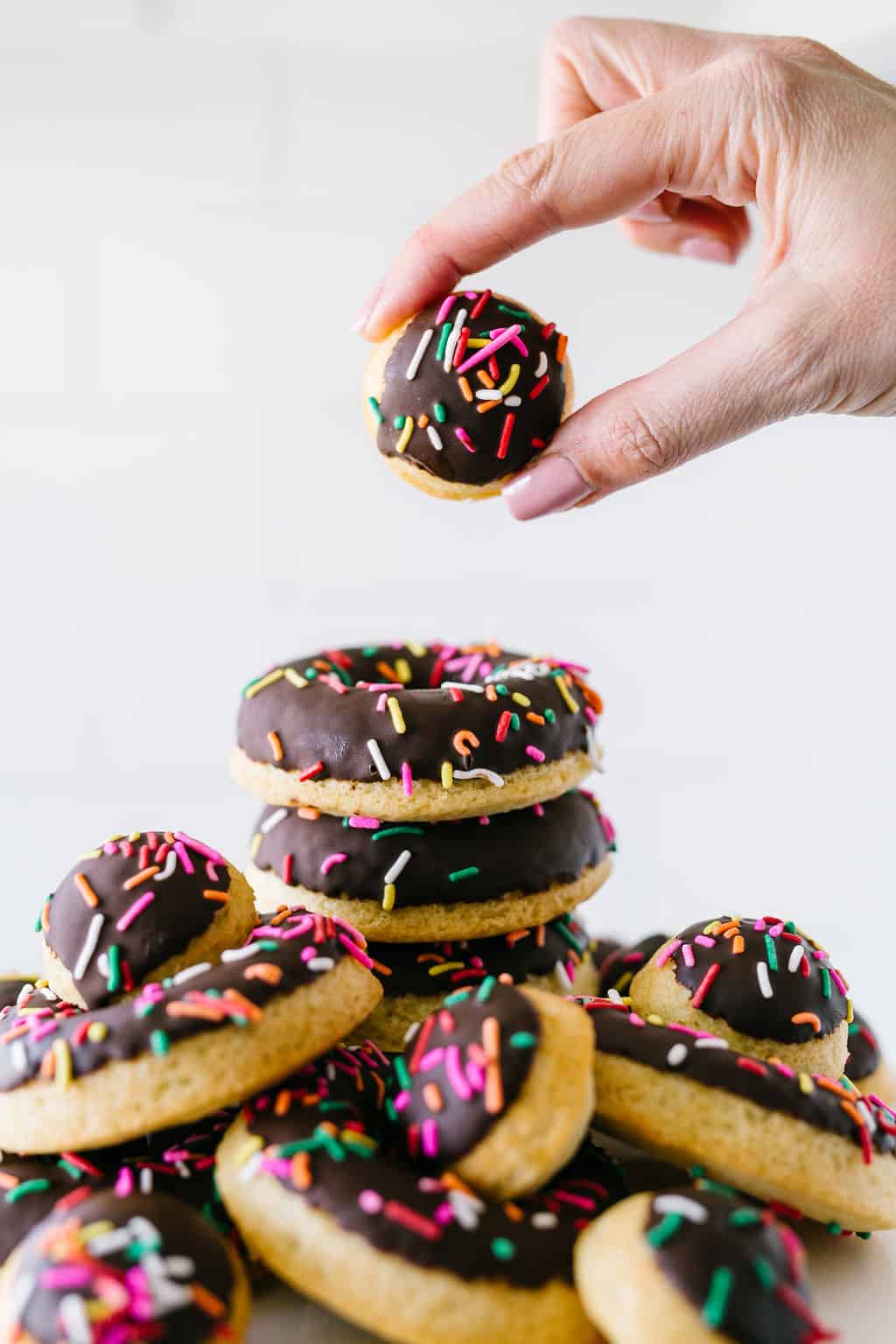 Baked Vegan Cake Donuts holes