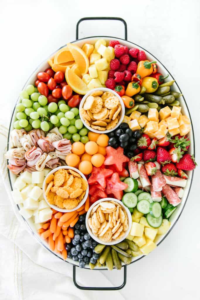 Kid Friendly Summer Snack Platter (gluten free)