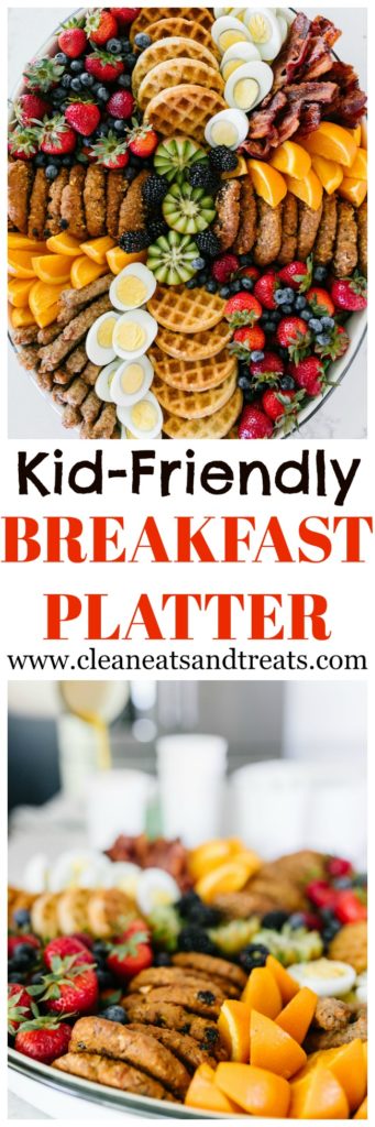 Kid-friendly breakfast platter Pinterest 